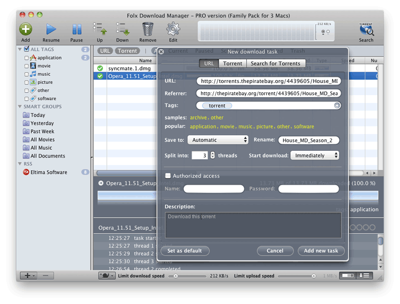 torrent client mac os