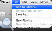 add MKV file to playlist MKV player for Mac