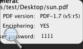 recover pdf password