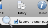 recover pdf password