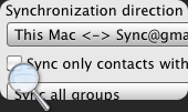 Synchronize Mac Mini Google