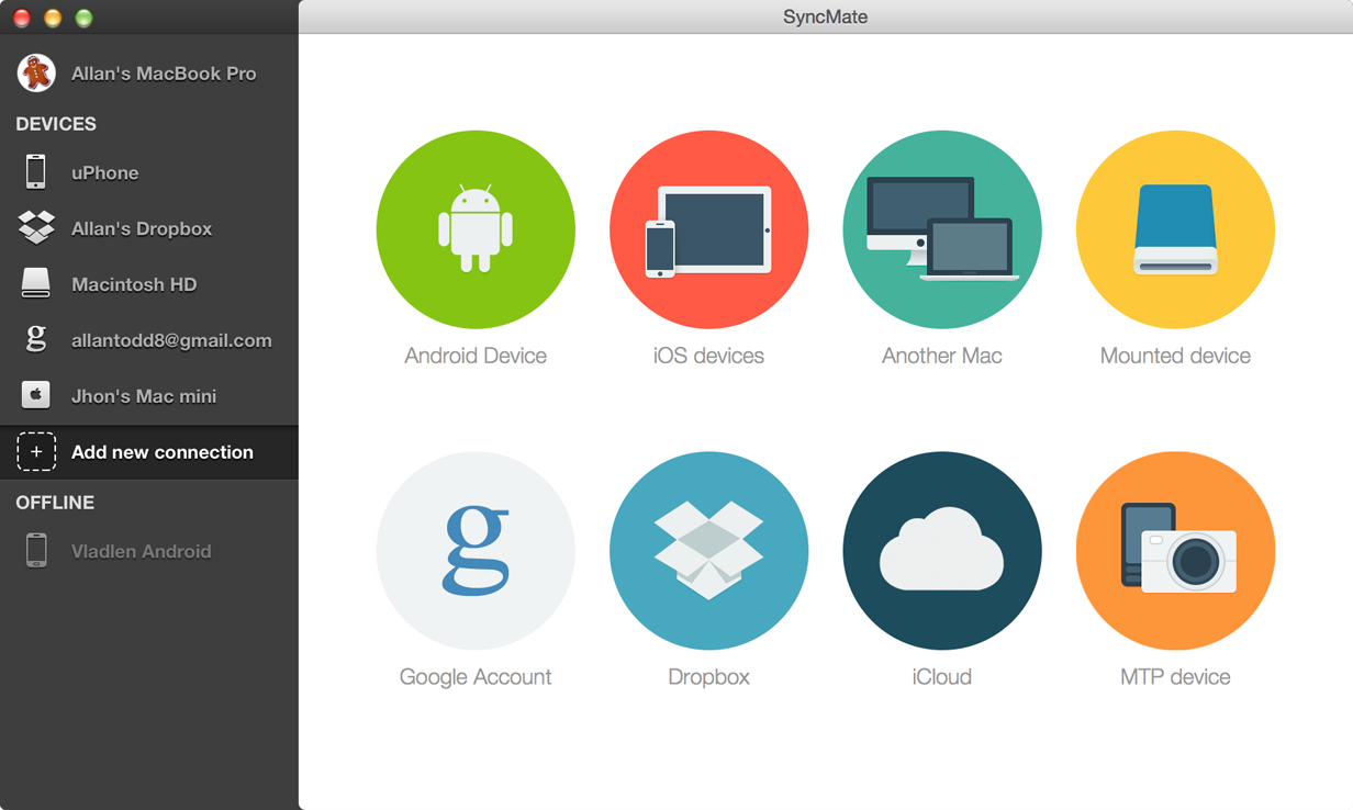 Mac with multiple devices 