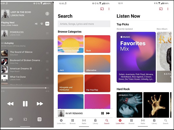 Suivez les 6 étapes simples suivantes pour transférer de la musique sur Android via Apple Music.