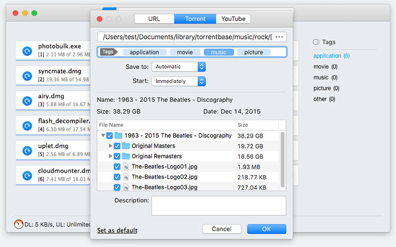 torrents client for mac
