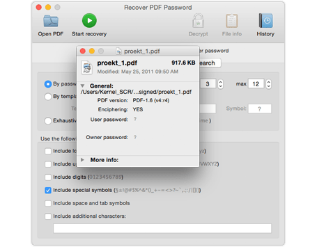 remove pdf password für mac