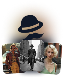 AI Vintage Photo image