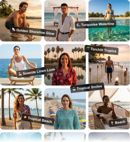 Explore a variety of templates for your Christmas photos