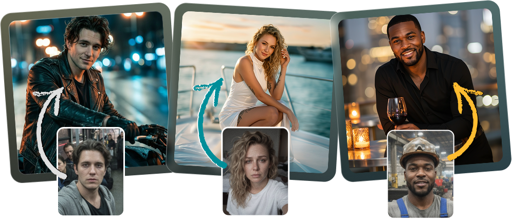 Generate AI dating photos