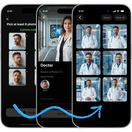 Customize the size of your Christmas photos