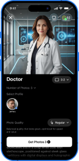 Select a template for your photo