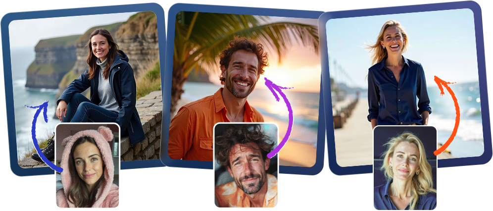 Generate AI portraits