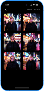 Tap Generate to start the process