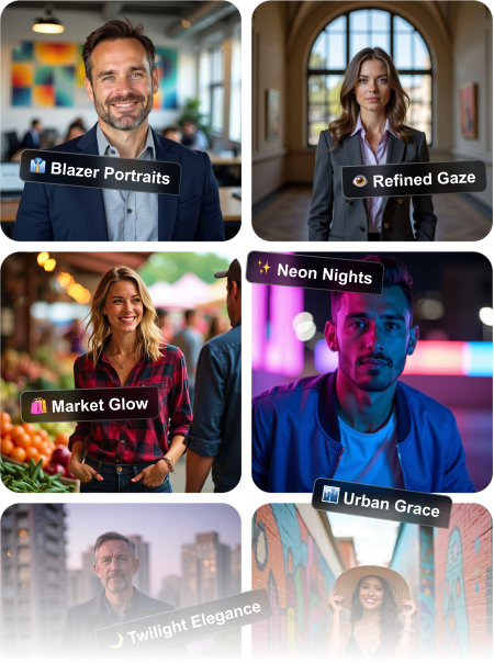 Explore a variety of templates for your photos