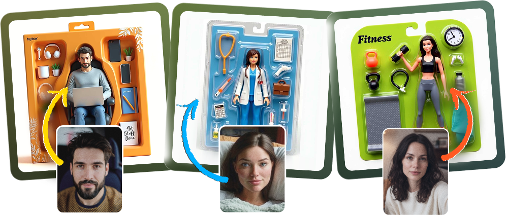 Generate AI portraits