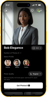 Select a template for your photo