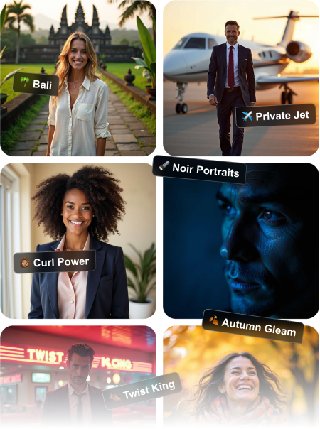 Explore a variety of templates for your photos