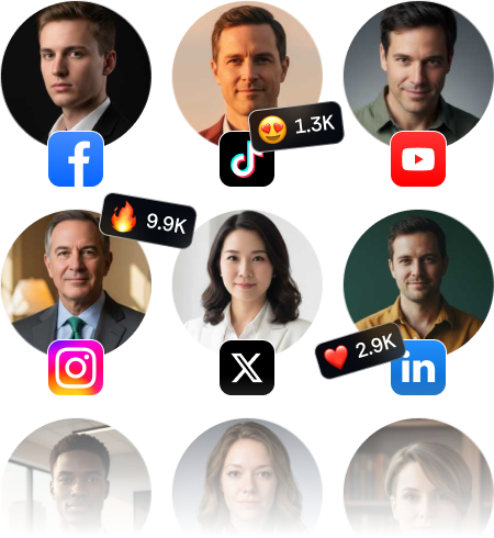 Suitable for websites, socials & events