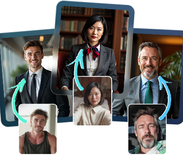 Generate AI LinkedIn photos