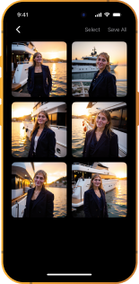 Tap Generate to start the process