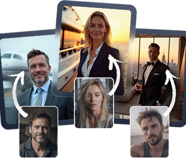 Generate AI portraits