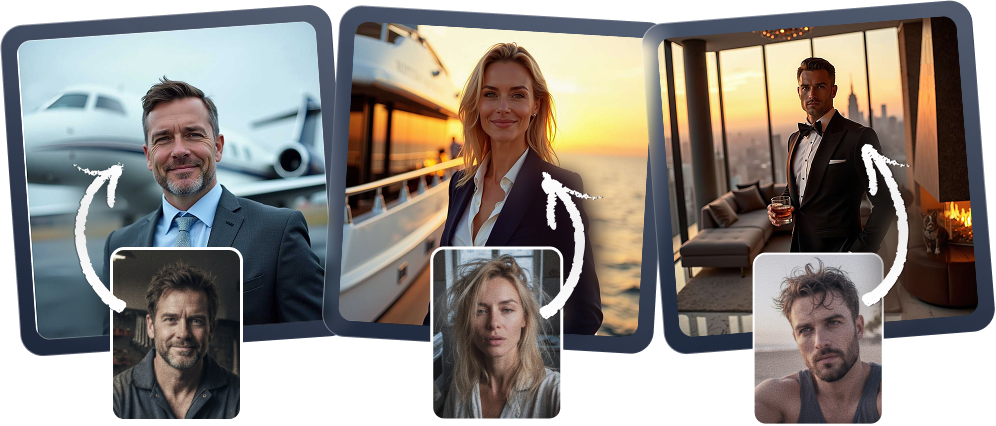 Generate AI portraits