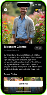 Select a template for your photo