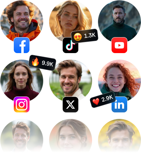 ​Share your AI nature portrait on social media