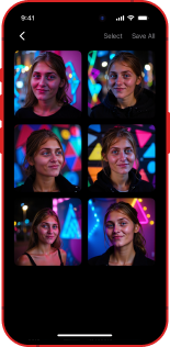 Tap Generate to start the process