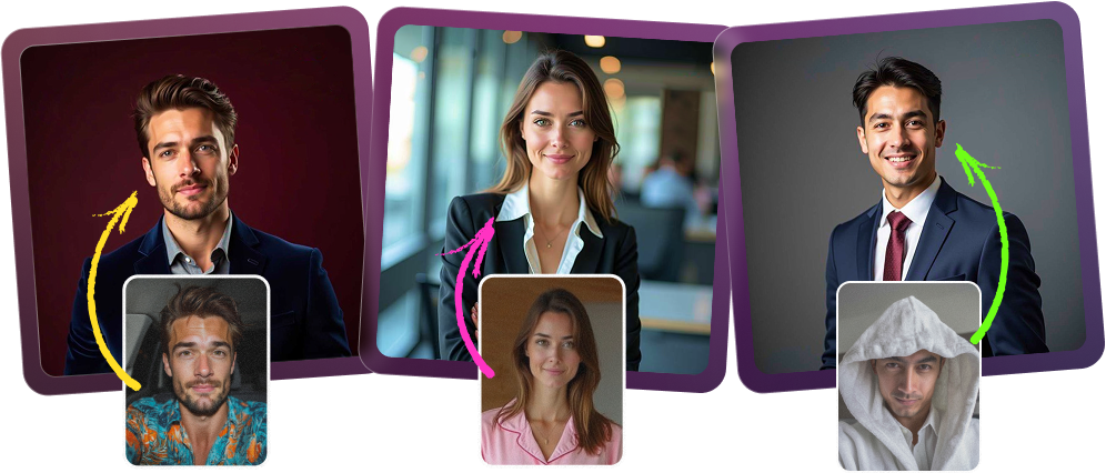 Generate AI portraits