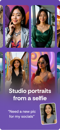 Make AI portrait from a selfie