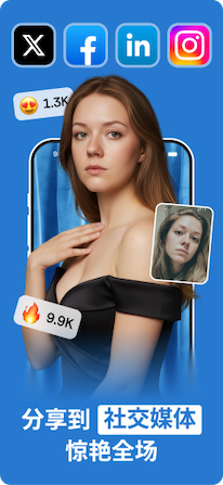 在社交媒体分享成果