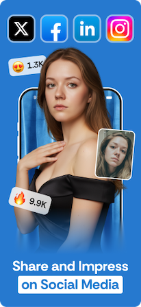 Share results on social media