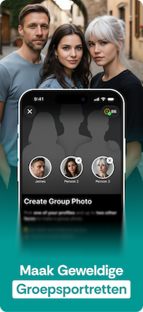 Maak een AI-portret van een selfie