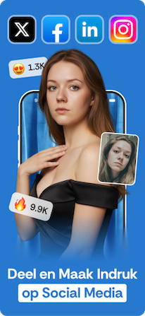 Deel de resultaten op sociale media