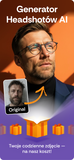 Generuj AI headshoty