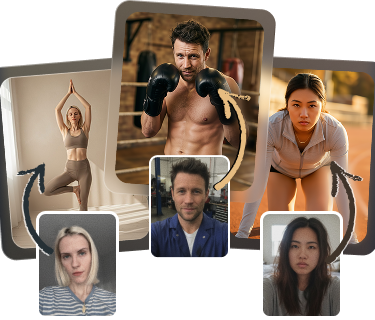 Generate AI fitness photos