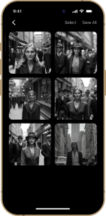 Tap Generate to start the process