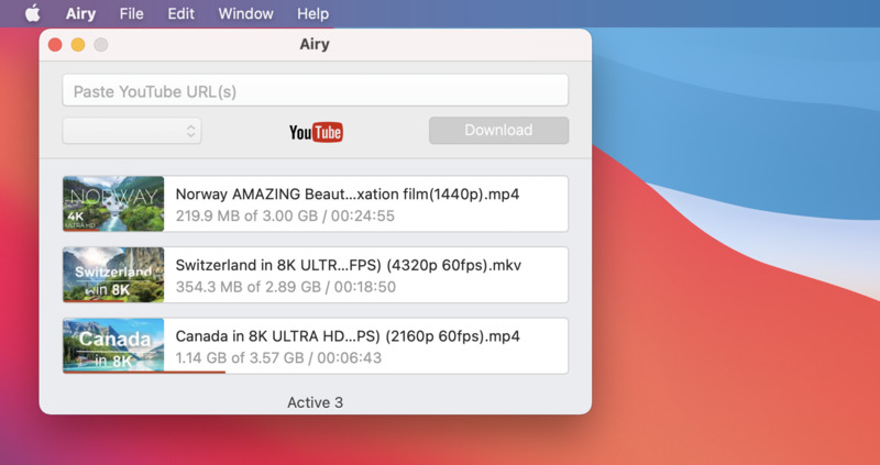 Click Download and get long YouTube videos on your Mac
