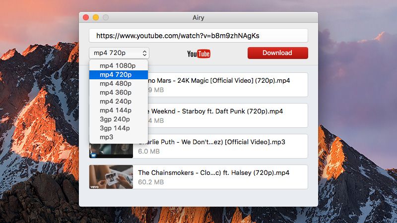 Download youtube videos mac online