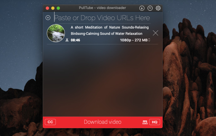 Aplicación YouTube Downloader para Mac
