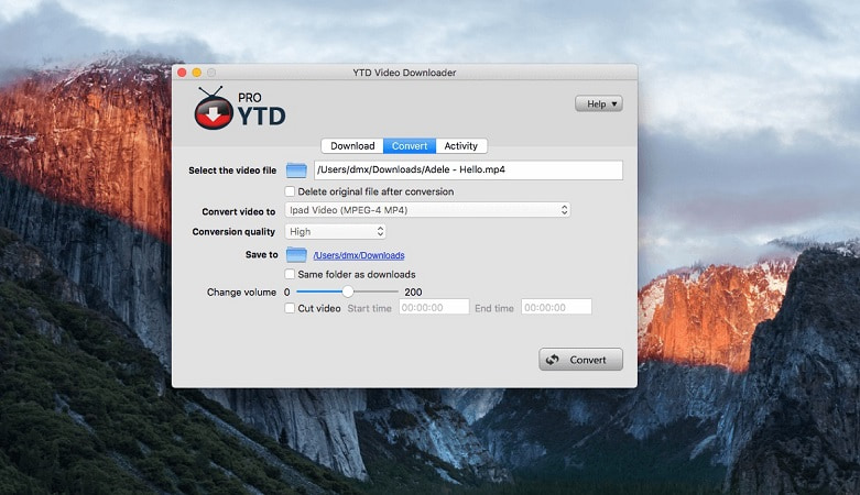 Free YouTube video downloader.