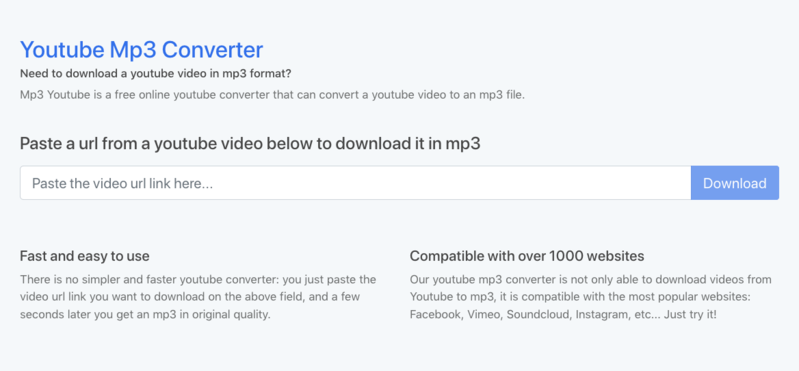 free video to mp3 converter for mac from youtube