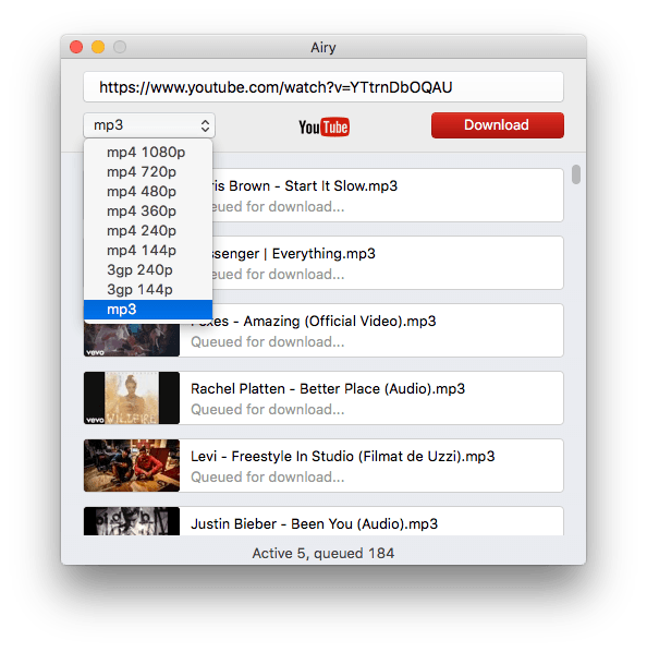 Best YouTube mp3 Converter for macOS devices.