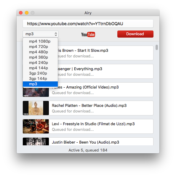 Best YouTube Downloader for Mac - Airy
