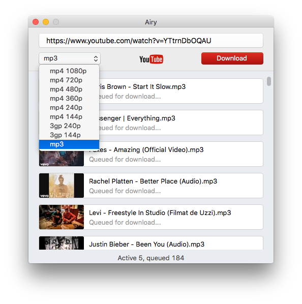 youtube recording music download for mac