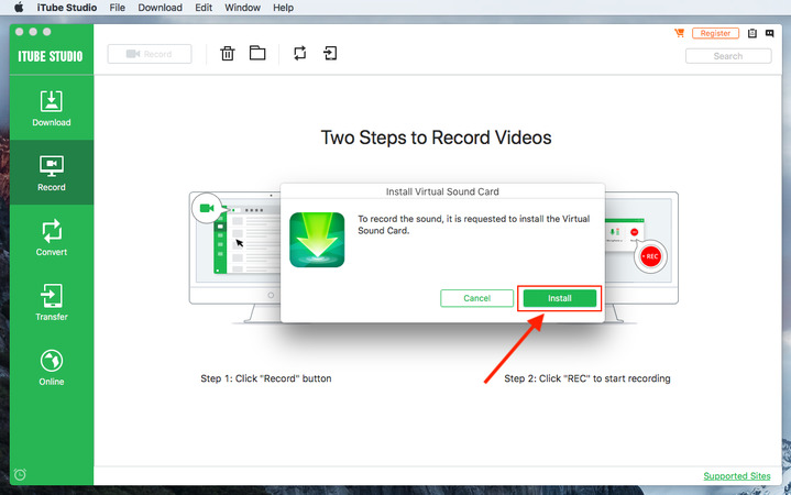 how to use snagit only recording audio