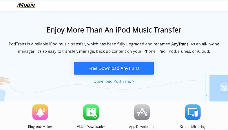 PodTrans is iTunes replacement for Mac with easy to use interface.