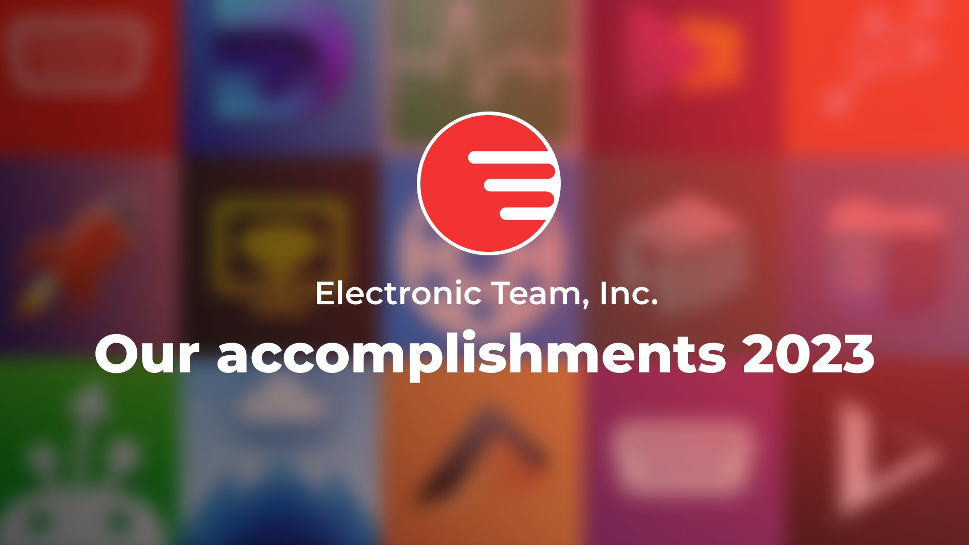 Electronic Team - summary 2023