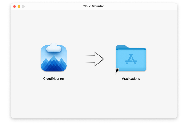  Mac App Store から CloudMounter をダウンロード