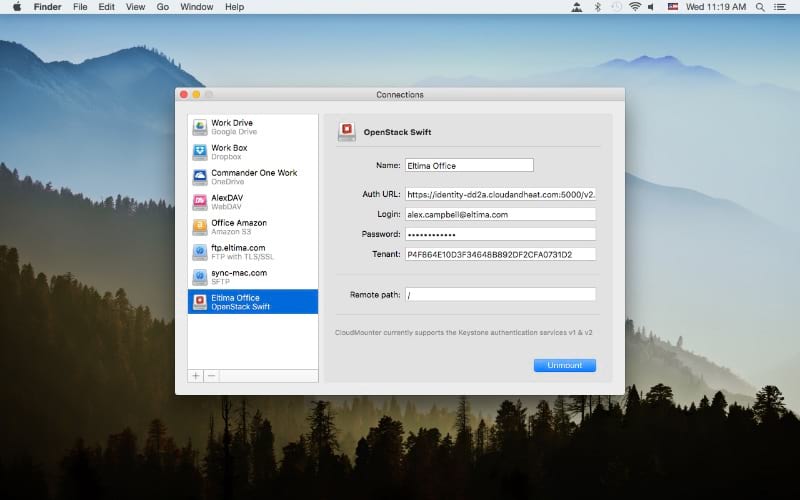 Mount OpenStack as disk Mount OpenStack as disk